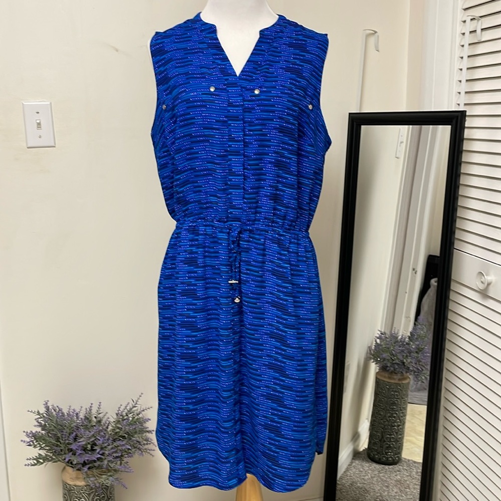 Apt 9 Blue Sleeveless Dress